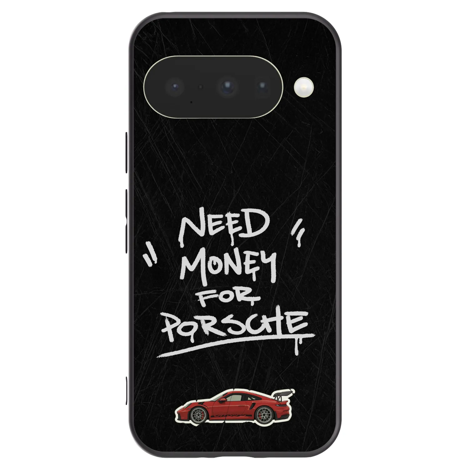 Picasee crna silikonska maskica za Google Pixel 10 - Dark Racer