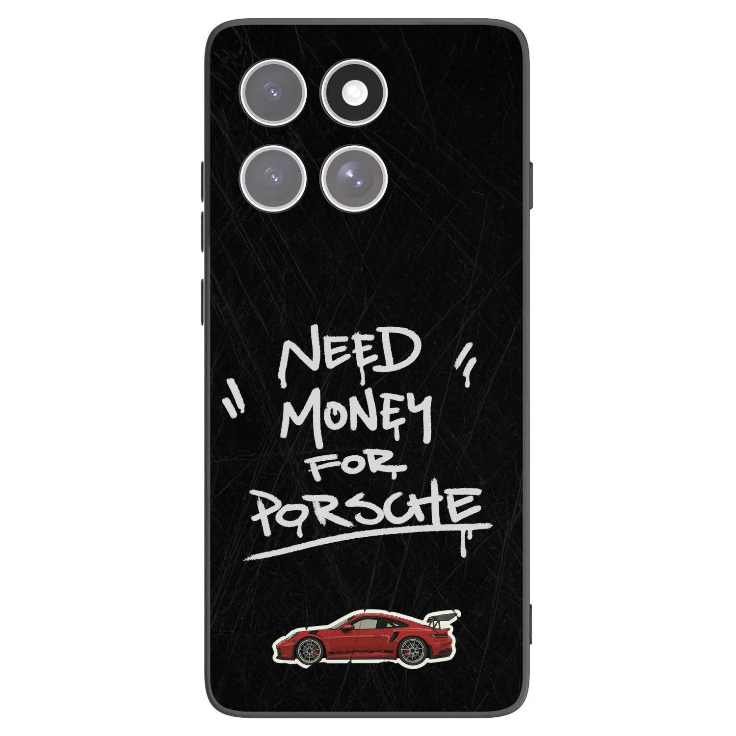 Picasee crna silikonska maskica za Motorola Edge 60 Fusion - Dark Racer
