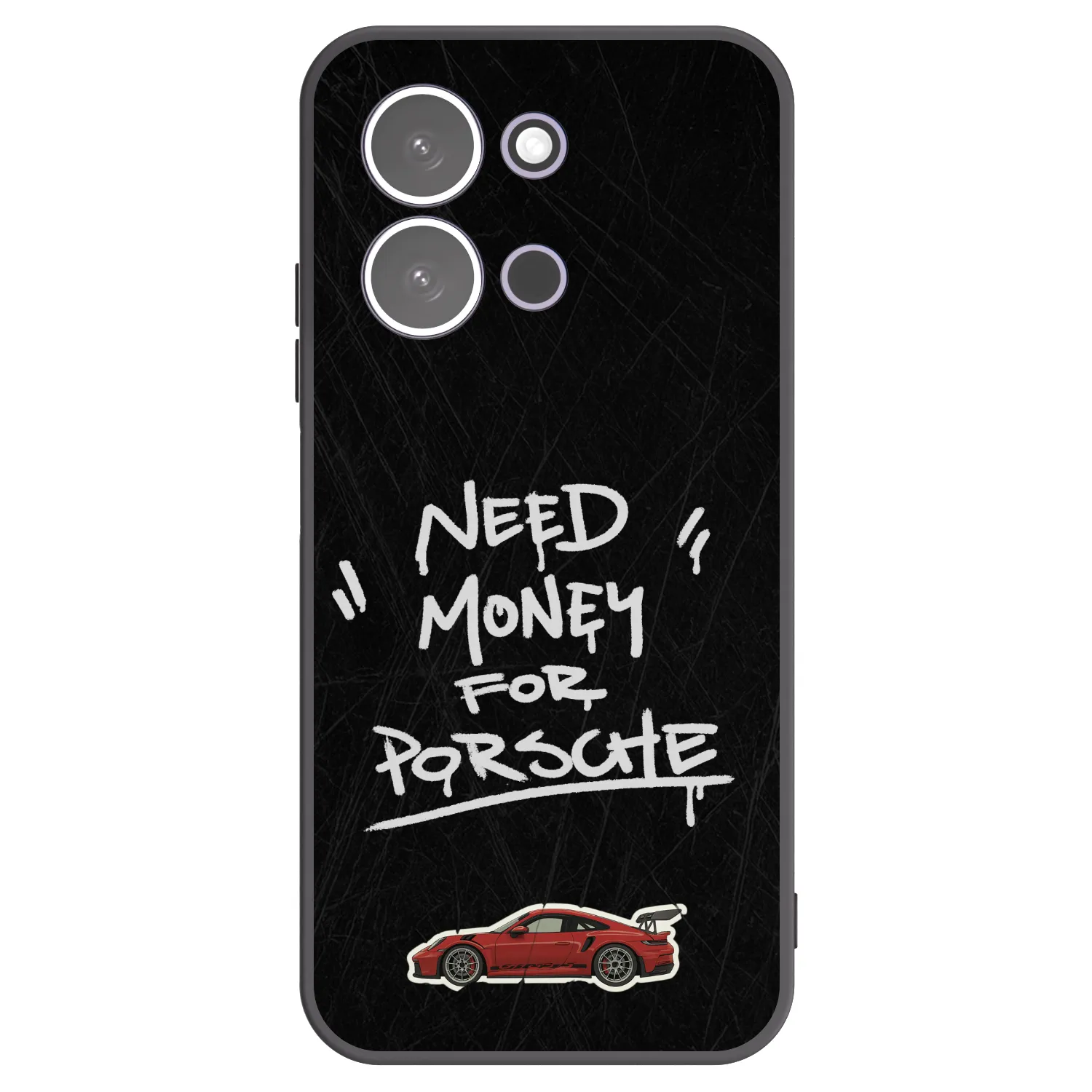 Picasee crna silikonska maskica za Xiaomi Redmi 15C 5G - Dark Racer