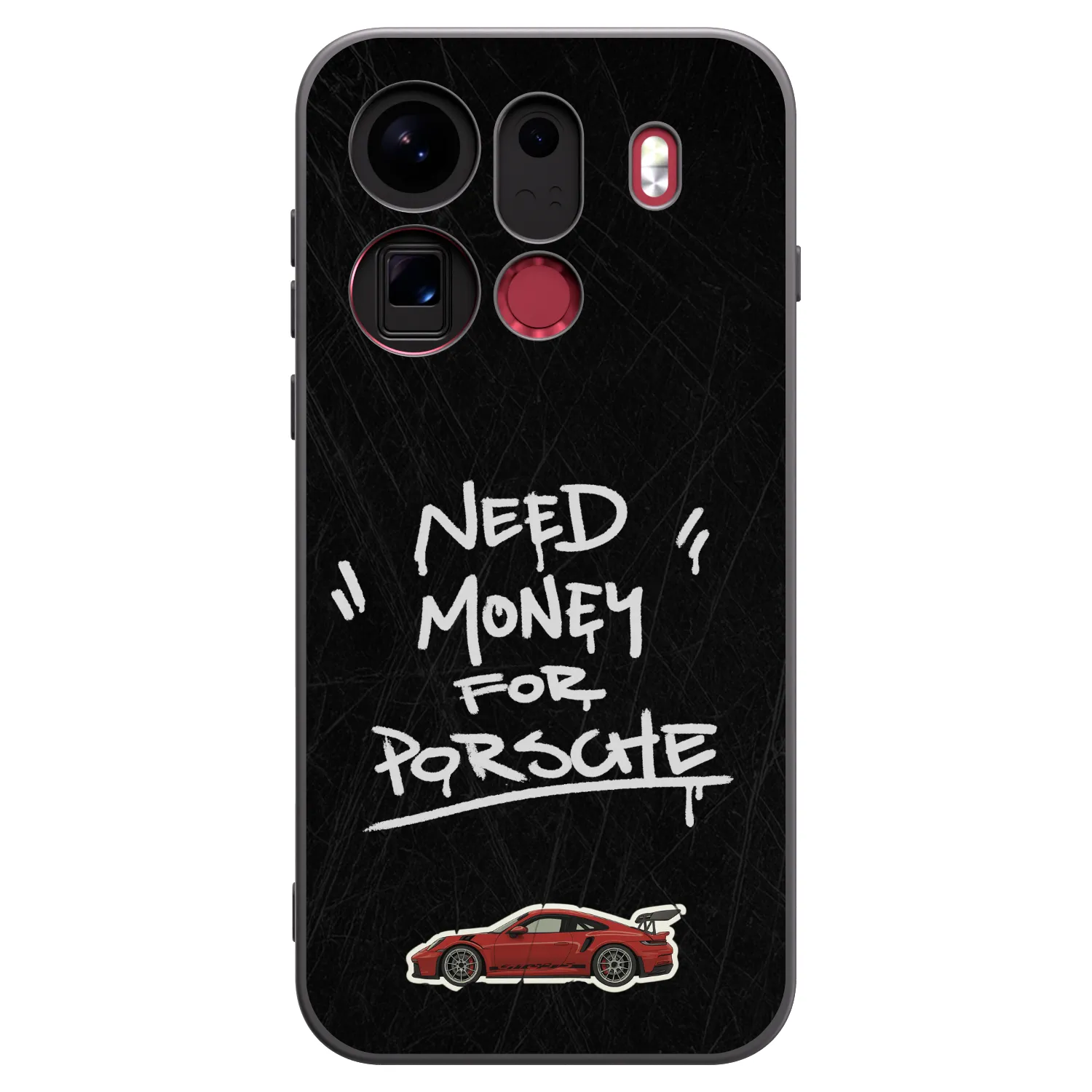 Picasee crna silikonska maskica za OPPO Find X9 Pro - Dark Racer