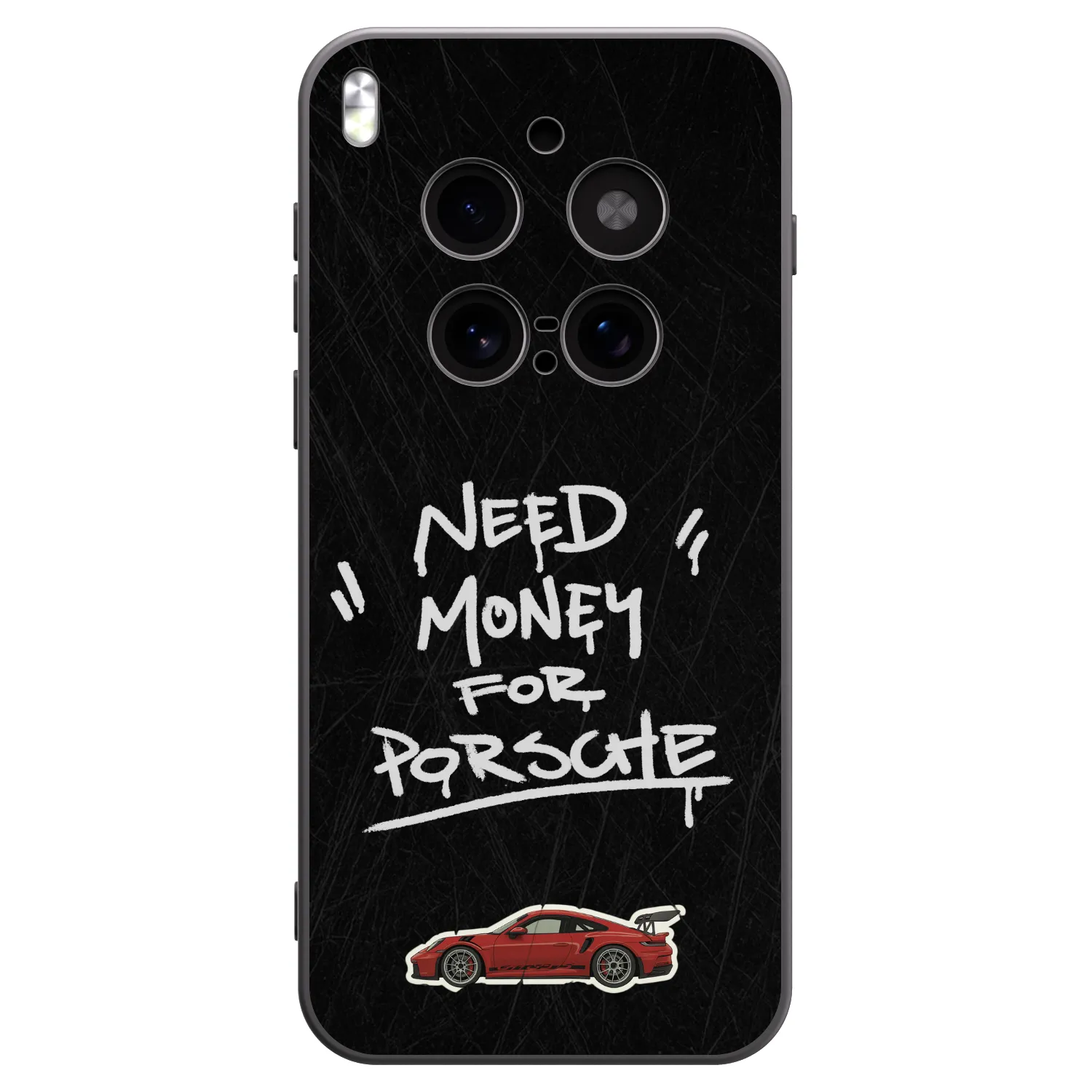 Picasee crna silikonska maskica za Vivo X300 Pro - Dark Racer