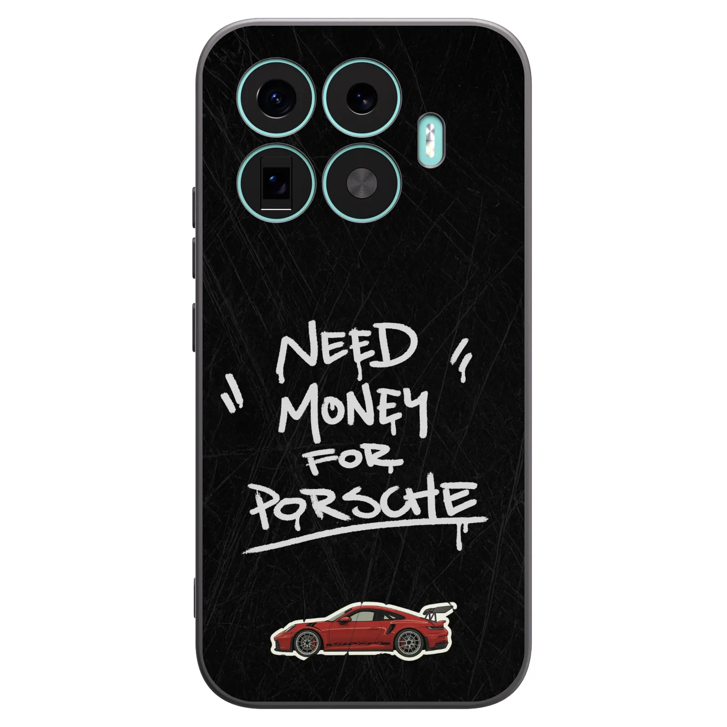 Picasee crna silikonska maskica za Xiaomi 17T - Dark Racer