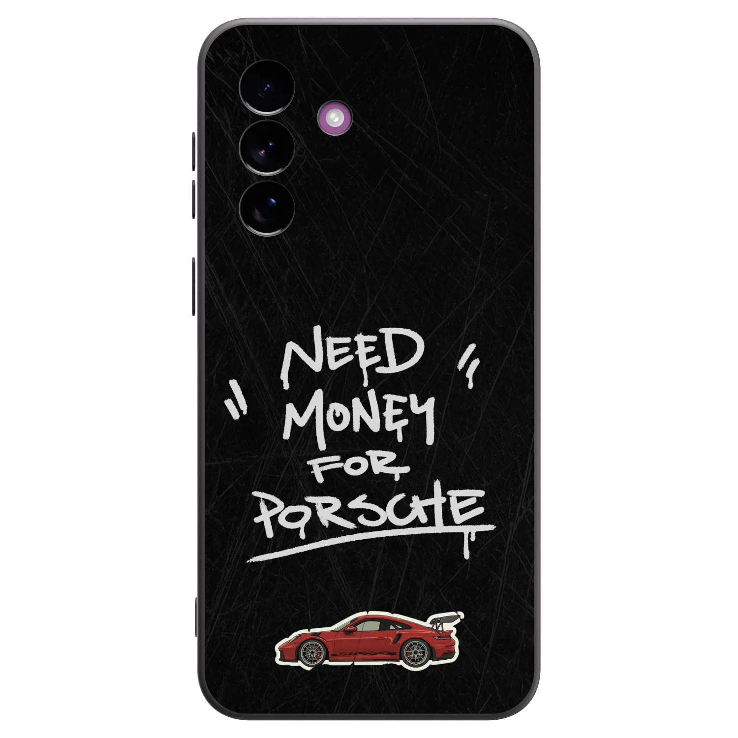 Picasee crna silikonska maskica za Samsung Galaxy A37 - Dark Racer