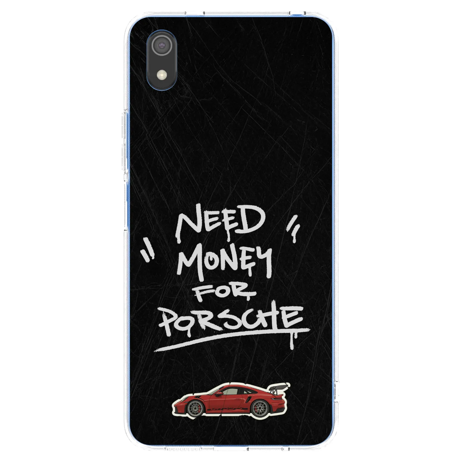 Picasee silikonska prozirna maskica za Xiaomi Redmi 7A - Dark Racer