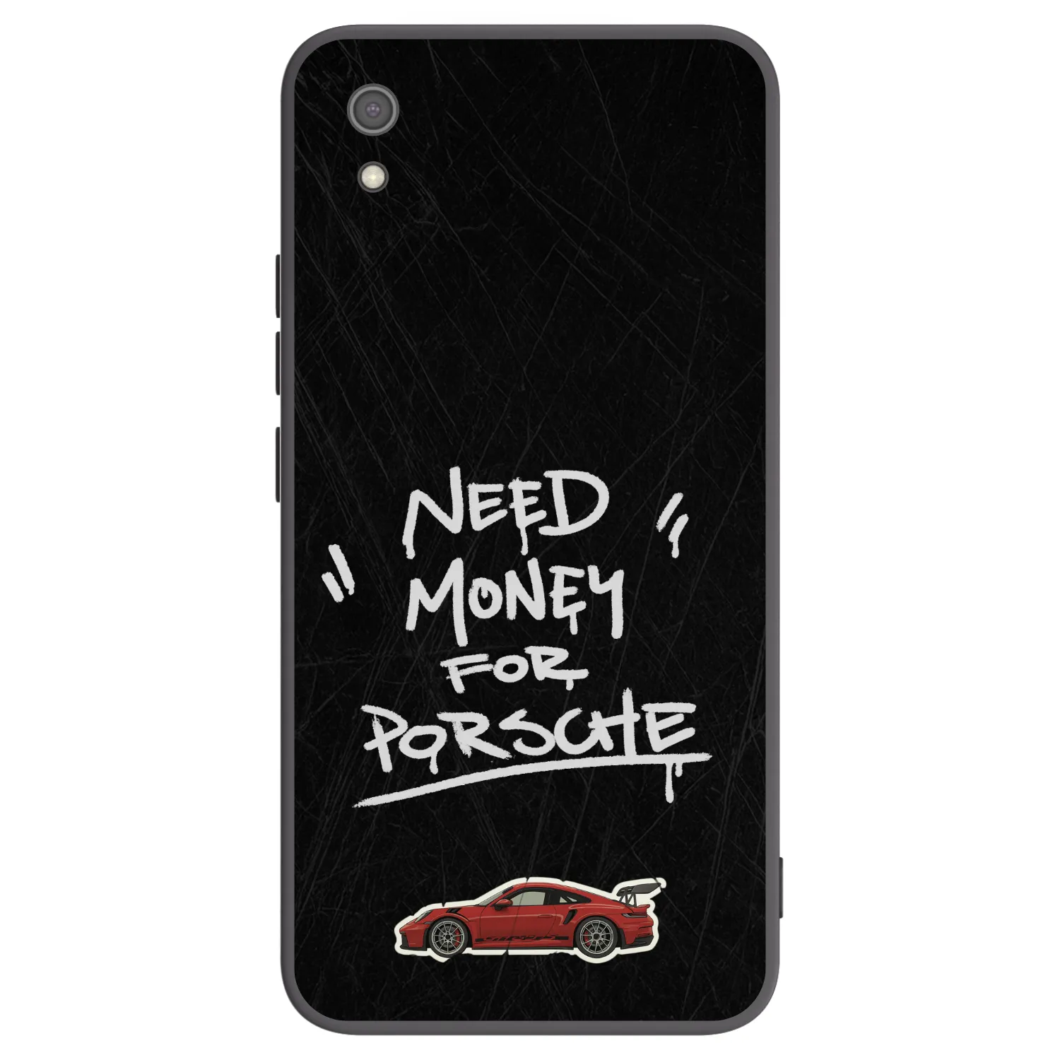 Picasee crna silikonska maskica za Xiaomi Redmi 7A - Dark Racer