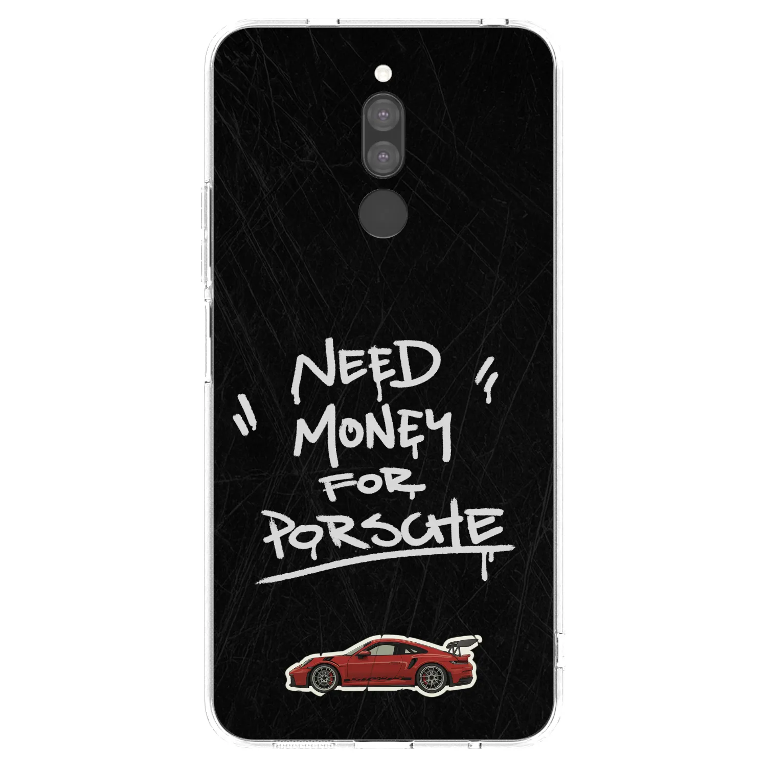 Picasee silikonska prozirna maskica za Xiaomi Redmi 8 - Dark Racer