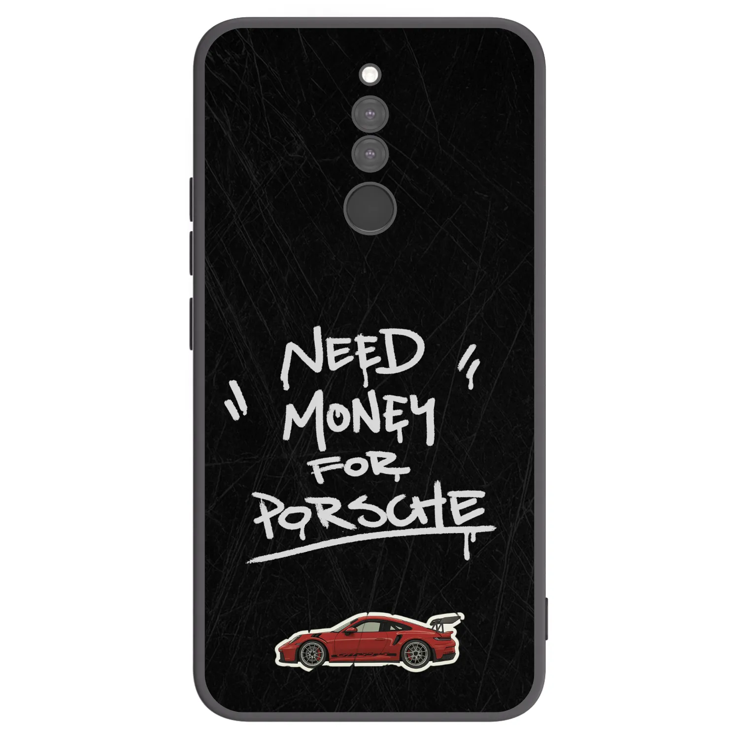 Picasee crna silikonska maskica za Xiaomi Redmi 8 - Dark Racer