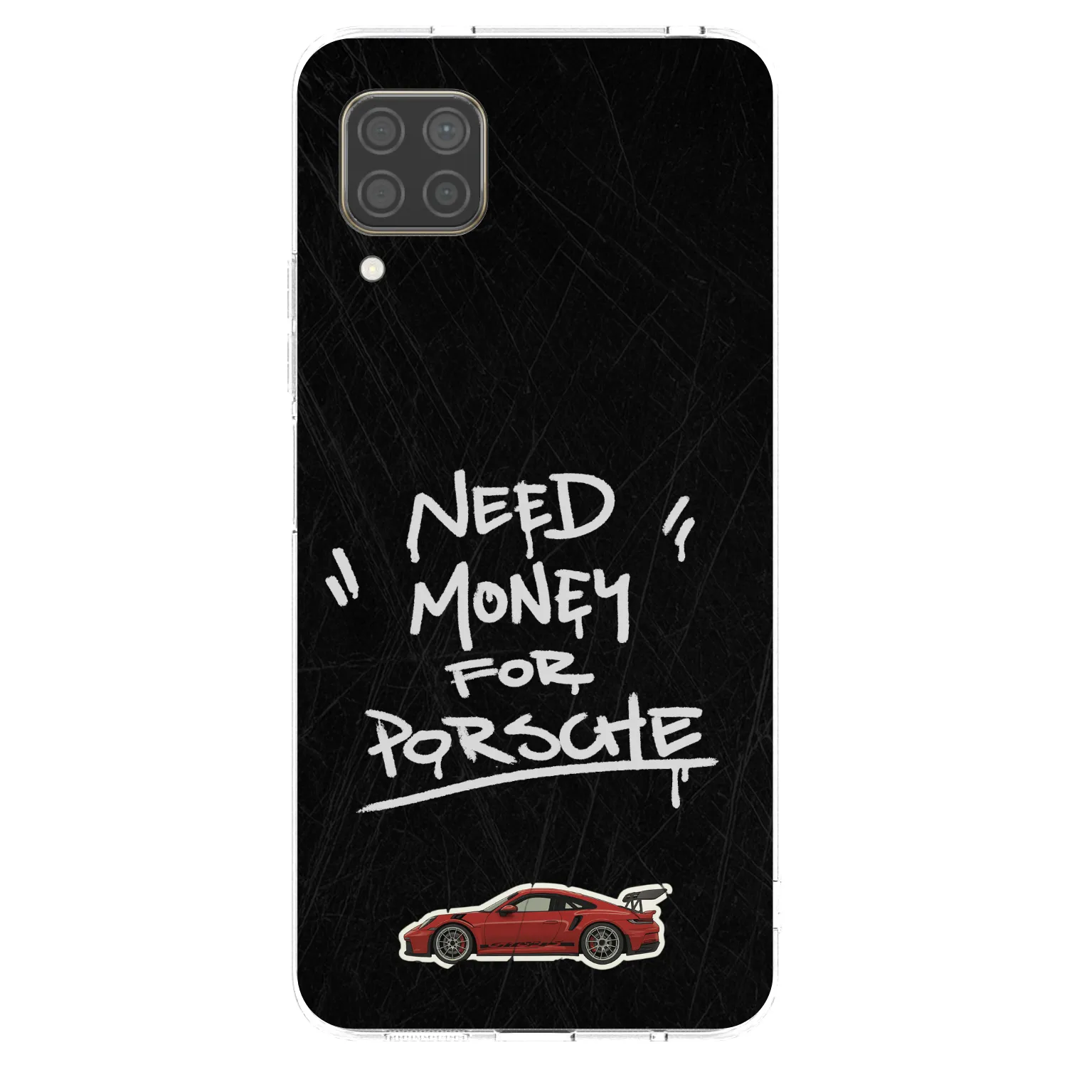 Picasee silikonska prozirna maskica za Huawei P40 Lite - Dark Racer