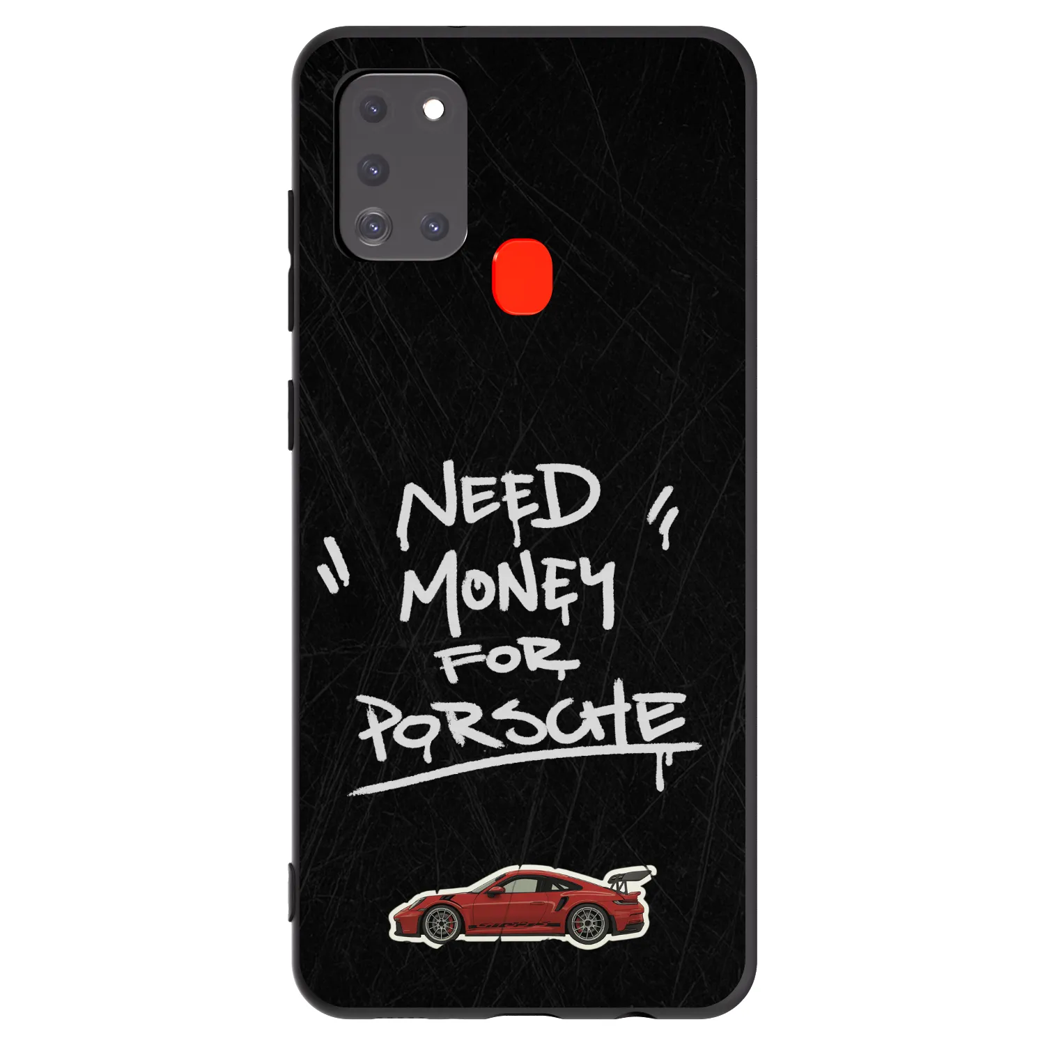 Picasee crna silikonska maskica za Samsung Galaxy A21s - Dark Racer