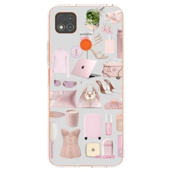 Picasee silikonska prozirna maskica za Xiaomi Redmi 9C - Glam Babe