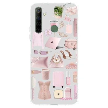Picasee silikonska prozirna maskica za Realme 6i - Glam Babe