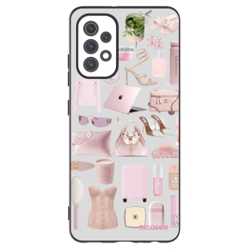 Picasee crna silikonska maskica za Samsung Galaxy A32 5G A326B - Glam Babe