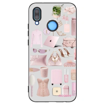 Picasee crna silikonska maskica za Huawei P20 Lite - Glam Babe