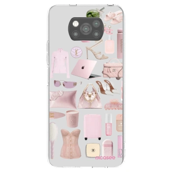 Picasee crna silikonska maskica za Xiaomi Poco X3 Pro - Glam Babe