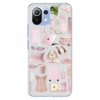 Picasee silikonska prozirna maskica za Xiaomi Mi 11 Lite - Glam Babe
