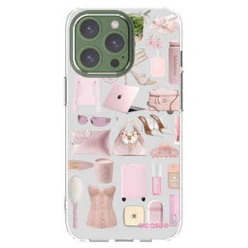 Picasee silikonska prozirna maskica za Apple iPhone 13 Pro - Glam Babe