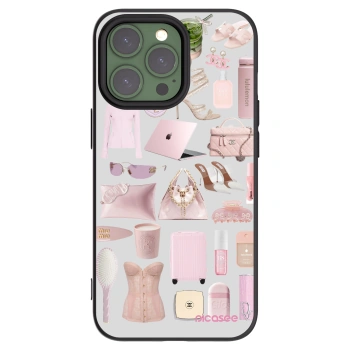 Picasee crna silikonska maskica za Apple iPhone 13 Pro - Glam Babe