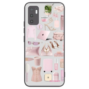 Picasee crna silikonska maskica za Xiaomi Redmi Note 10 5G - Glam Babe