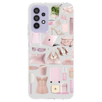 Picasee silikonska prozirna maskica za Samsung Galaxy A32 4G SM-A325F - Glam Babe