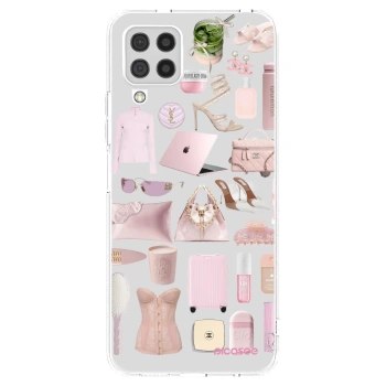 Picasee silikonska prozirna maskica za Samsung Galaxy A22 A225F 4G - Glam Babe