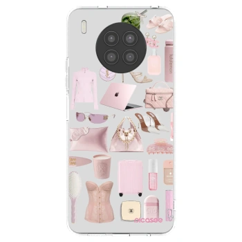 Picasee silikonska prozirna maskica za Huawei Nova 8i - Glam Babe