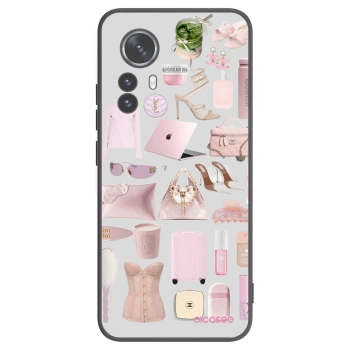 Picasee crna silikonska maskica za Xiaomi 12 Pro - Glam Babe