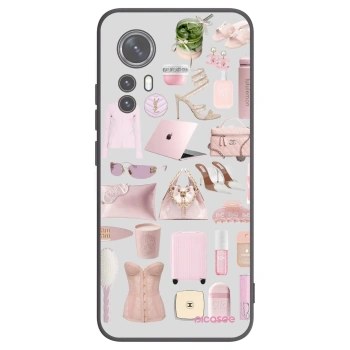 Picasee crna silikonska maskica za Xiaomi 12X - Glam Babe