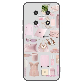 Picasee crna silikonska maskica za Honor Magic4 Lite 5G - Glam Babe