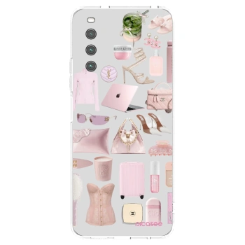 Picasee silikonska prozirna maskica za Sony Xperia 10 IV 5G - Glam Babe