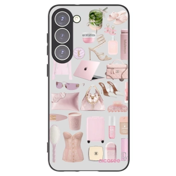 Picasee crna silikonska maskica za Samsung Galaxy S23+ 5G - Glam Babe