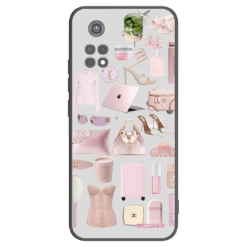 Picasee crna silikonska maskica za Xiaomi Redmi Note 11S 5G - Glam Babe