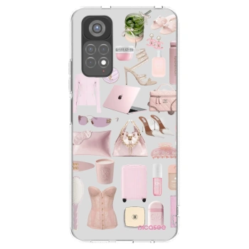 Picasee silikonska prozirna maskica za Xiaomi Redmi Note 11S 5G - Glam Babe