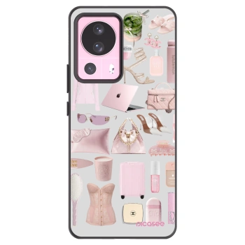 Picasee crna silikonska maskica za Xiaomi 13 Lite - Glam Babe