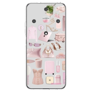 Picasee silikonska prozirna maskica za Honor Magic5 Lite 5G - Glam Babe