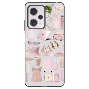 Picasee crna silikonska maskica za Xiaomi Redmi Note 12 Pro+ 5G - Glam Babe