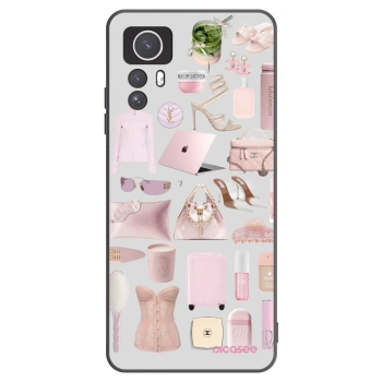 Picasee crna silikonska maskica za Xiaomi Redmi Note 12S - Glam Babe
