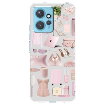 Picasee silikonska prozirna maskica za Xiaomi Redmi Note 12 4G - Glam Babe