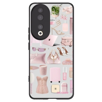 Picasee crna silikonska maskica za Honor 90 5G - Glam Babe