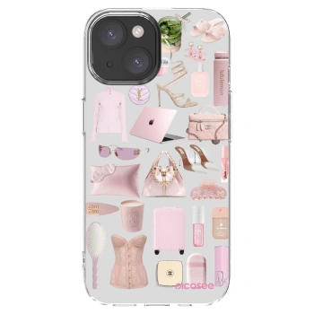 Picasee silikonska prozirna maskica za Apple iPhone 15 - Glam Babe