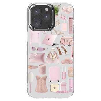 Picasee silikonska prozirna maskica za Apple iPhone 15 Pro Max - Glam Babe