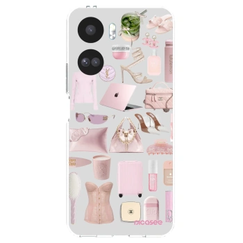 Picasee silikonska prozirna maskica za Honor 90 Lite 5G - Glam Babe