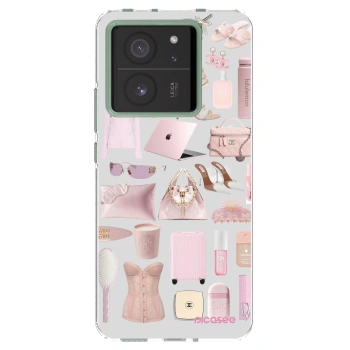 Picasee silikonska prozirna maskica za Xiaomi 13T - Glam Babe