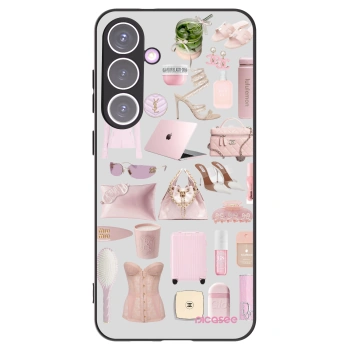 Picasee crna silikonska maskica za Samsung Galaxy S24+ S926B 5G - Glam Babe
