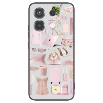 Picasee crna silikonska maskica za Xiaomi Poco X6 - Glam Babe