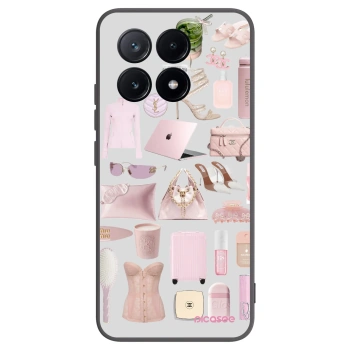 Picasee crna silikonska maskica za Xiaomi Poco X6 Pro - Glam Babe