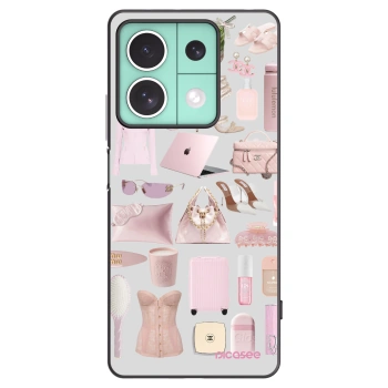 Picasee crna silikonska maskica za Xiaomi Redmi Note 13 5G - Glam Babe