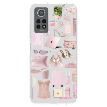 Picasee silikonska prozirna maskica za Xiaomi Redmi Note 12 Pro 4G - Glam Babe