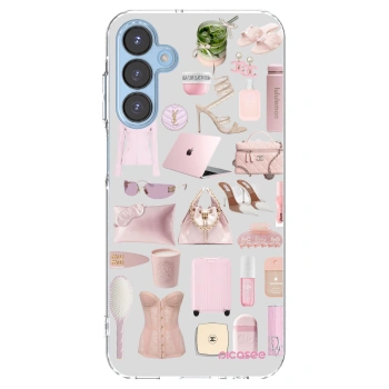 Picasee silikonska prozirna maskica za Samsung Galaxy A15 A156B 5G - Glam Babe
