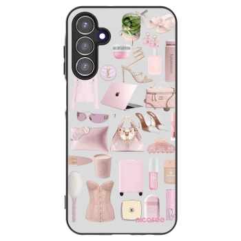 Picasee crna silikonska maskica za Samsung Galaxy A15 A155F 4G - Glam Babe