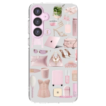 Picasee silikonska prozirna maskica za Samsung Galaxy A55 5G A556B - Glam Babe
